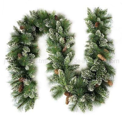 Artificial Pine Needle Mixed PVC Christmas Garland