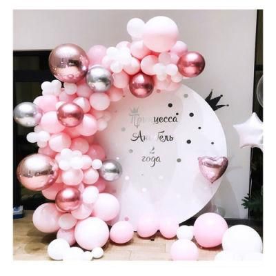 Eco-Friendly Rose Gold Balloon Arch Wedding Baby Shower Birthday Party Decoration Garland for Balloon Arch Garland Kit