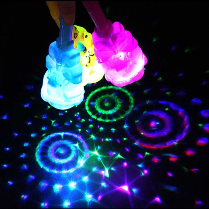 LED Multicolor Butterfly Wand Light up Magic Wand for Kids