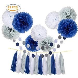 Umiss Paper Flower Party Decorations for Graduation Bachelorette Celebrate First Birthday