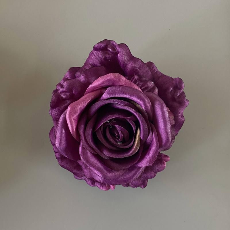 Wholesale High Quality Rose Flower Heads Silk Flower Arch Flower Heads