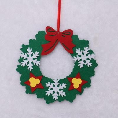 Wholesale Factory Sell 35.5*15cm Felt Material Tree Shape Ornaments