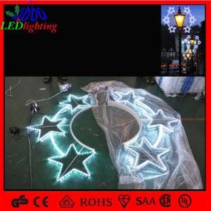 Christmas Motif Wall Decoration 2D LED Star Lights