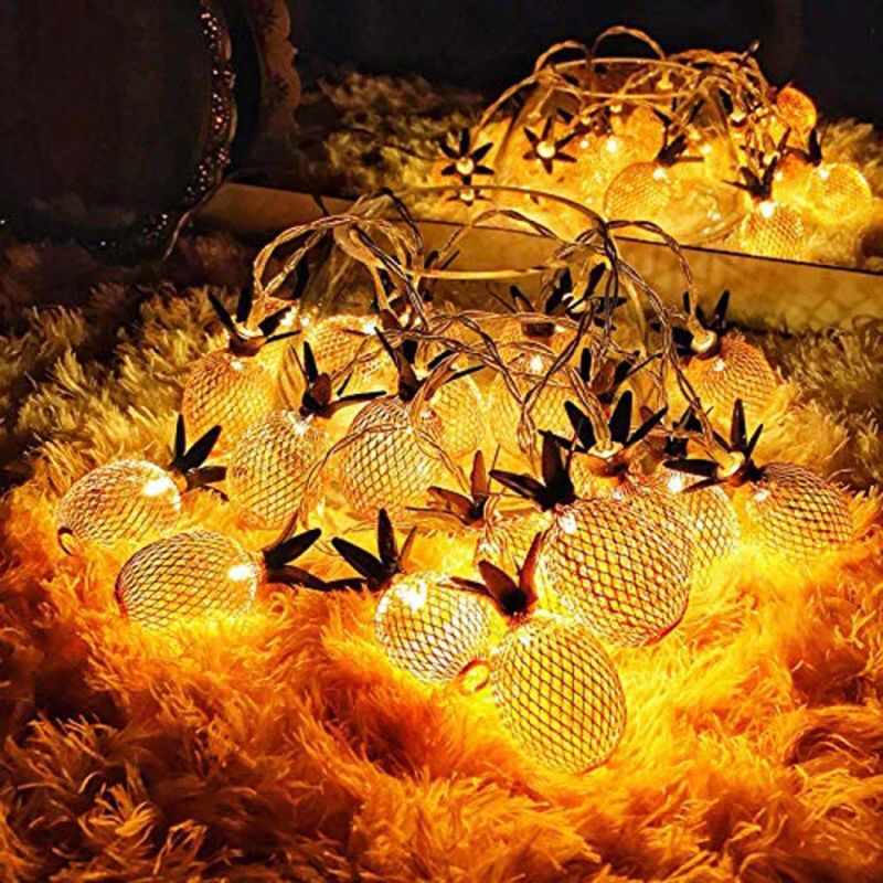 LED Pineapple String Lights Fairy Lamp for Party Decoration