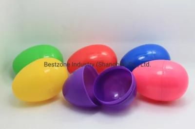 Plastic Jumbo Bright Easter Eggs