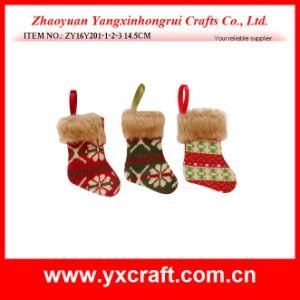 Christmas Decoration (ZY16Y201-1-2-3 14.5CM) Christmas Gift Sock Ltd Christmas Catalog