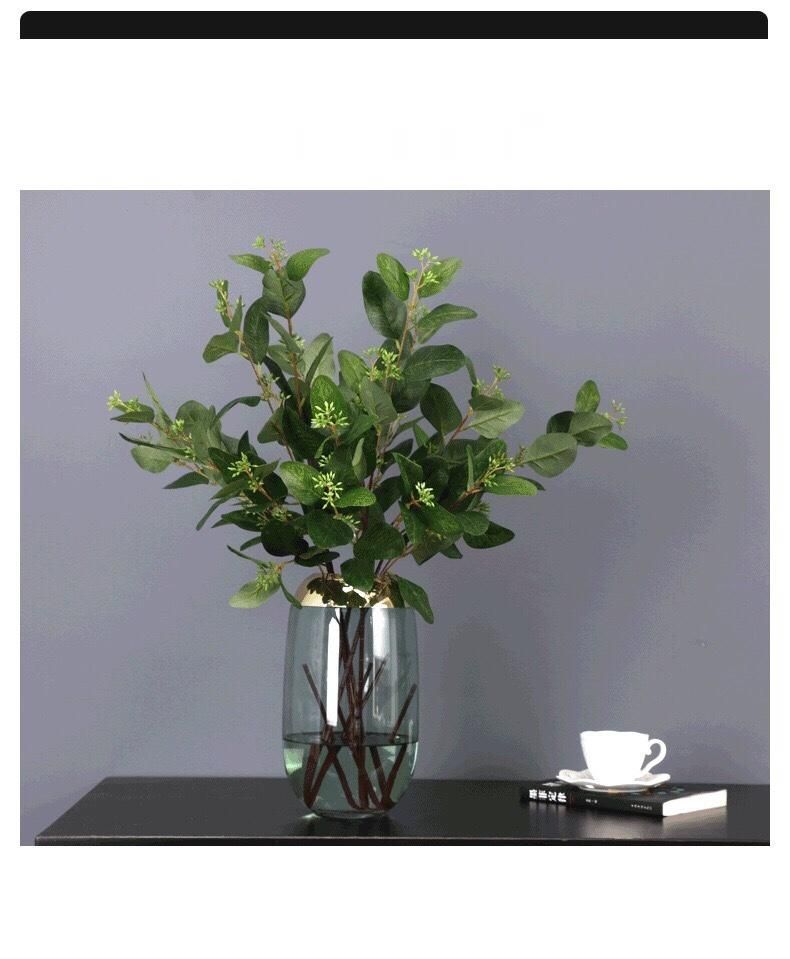 Inunion New Products Living Home Decoration America Eucalyptus Home Florist Decoration