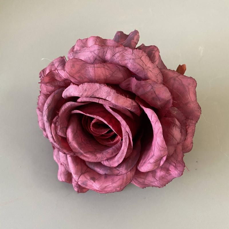 Wholesale Artificial Rose Flower Heads Silk Flower Wall Panel Flower Heads