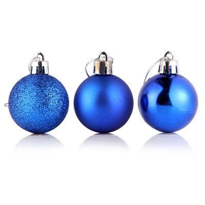 Blue Color Christmas Ball Bauble for Christmas Tree Decoration