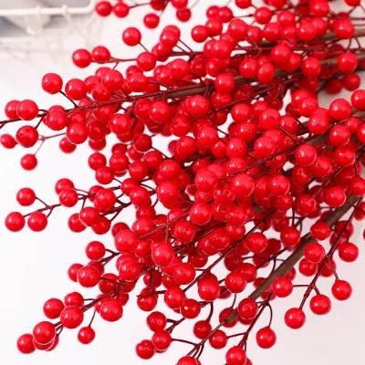 Artificial Christmas Berry Picks Decorative Christmas Holly Picks for Home Decoration