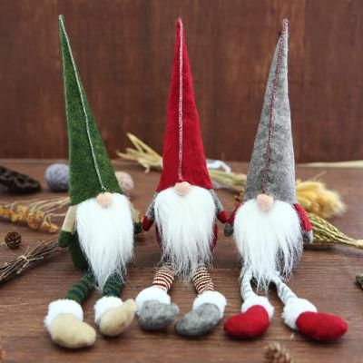 Handmade Christmas Decoration Gnome Faceless Doll Figurine Child