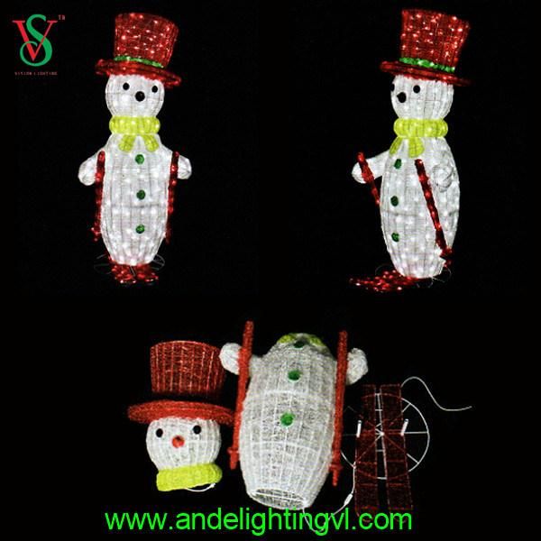 Snowman Decoration Christmas Light with Ce Approved