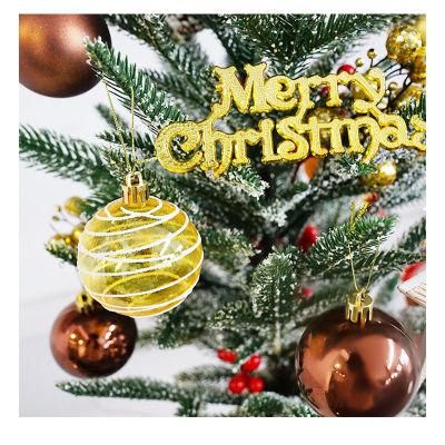 Outdoor DIY Hanging Wholesale Plastic Wholesale Luxury Bulk Christmas Decoration Supplies for Trees Decoration