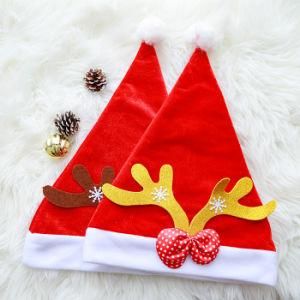 Adult Red Ordinary Hat Santa Claus Children&prime;s Christmas Wear Santa Hat
