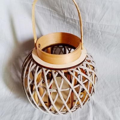 Hot Sell Customized Wood Candle Holder Garden Lantern