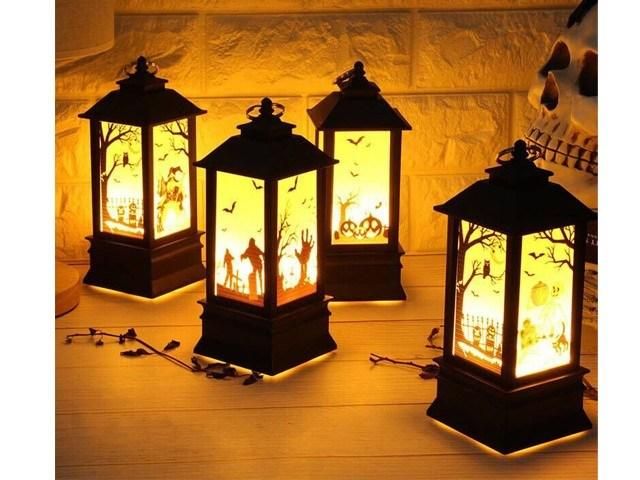 Festival Creativity Decoration Halloween Gift Toy Halloween Lamp Halloween Motif Lamp