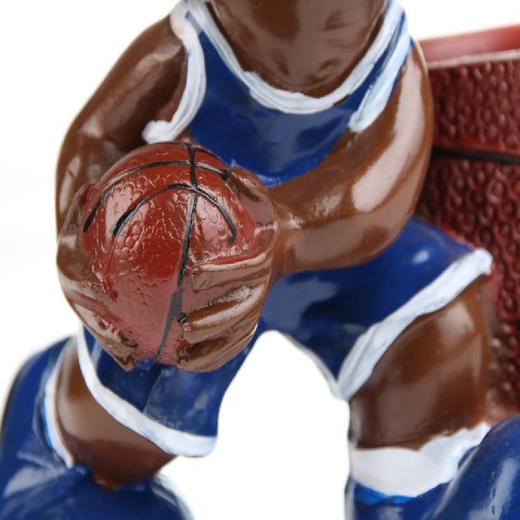 Wholesale Cute Kids Pencil Holder Basketball Star Desk Pen Holder