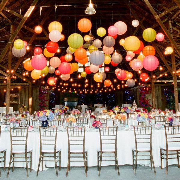 Decorative Party Paper Lantern String Light