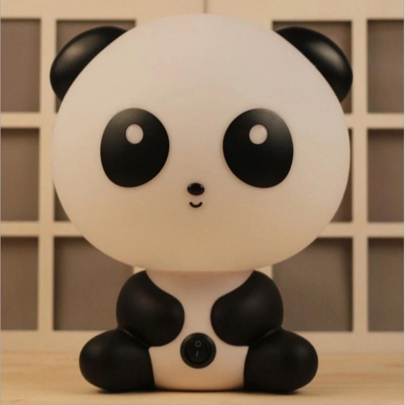 Night Lovely Sleeping Lamp Baby Room Panda/Rabbit/Dog/Bear Cartoon Light