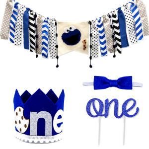 Cookie Monster Theme Children&prime;s and Pet Birthday Party Supplies