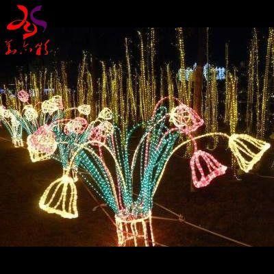 Customized Artificial Flowers Plant Wedding Decorations Lights for Indoor Outdoor