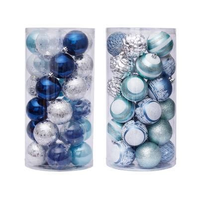 Custom Holiday Decoration Plastic Foam Glass Christmas Ball