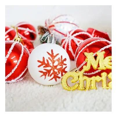 Outdoor Hanging Glitter Shatterproof Custom Organizer Clear Christmas Xmas Balls for Tree