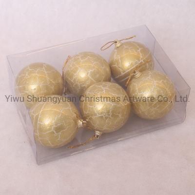 Artificial Christmas Hanging Balls for Holiday Wedding Party Decoration Supplies Hook Ornament Craft Gifts