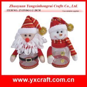Christmas Decoration (ZY15Y043-1-2) Christmas Cookie Jar
