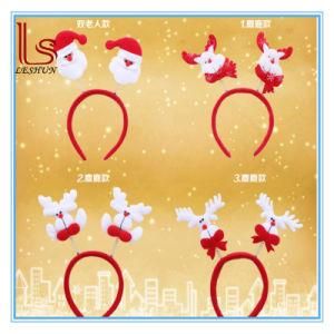 Christmas Decoration Santa Claus Headband Promotional Gift Christmas Hair Clasp