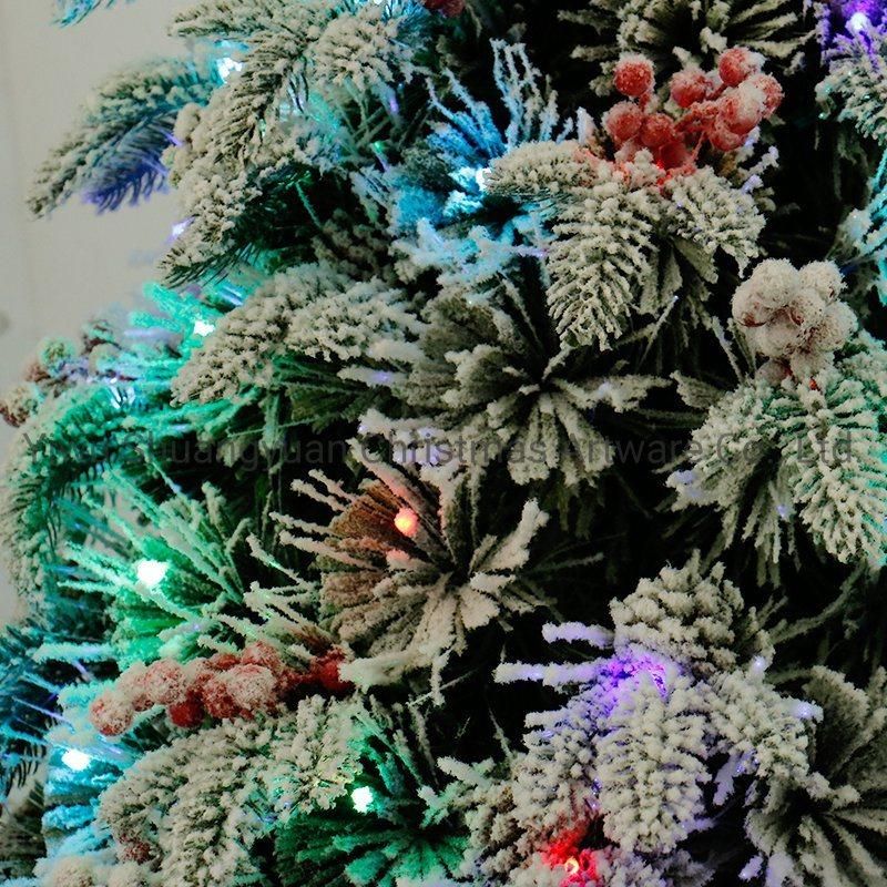 New Design High Quality 60cm Christmas Fiber Tree for Holiday Wedding Party Decoration Supplies Hook Ornament Craft Gifts