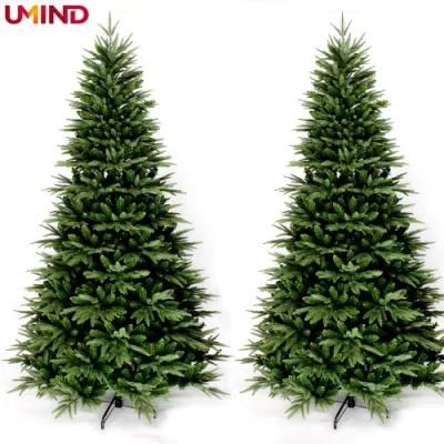 Yh1954 Hot Sale Decoration 240cm Cheap Artificial PVC Christmas Tree