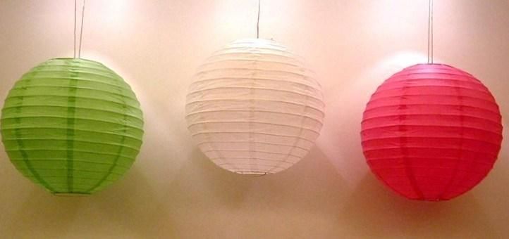 Colorful Paper Lanterns Chinese Lanterns for Party Decorations Weddings Parties Events