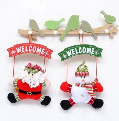 New Style Christmas Welcome Doorplate Hang Decorations