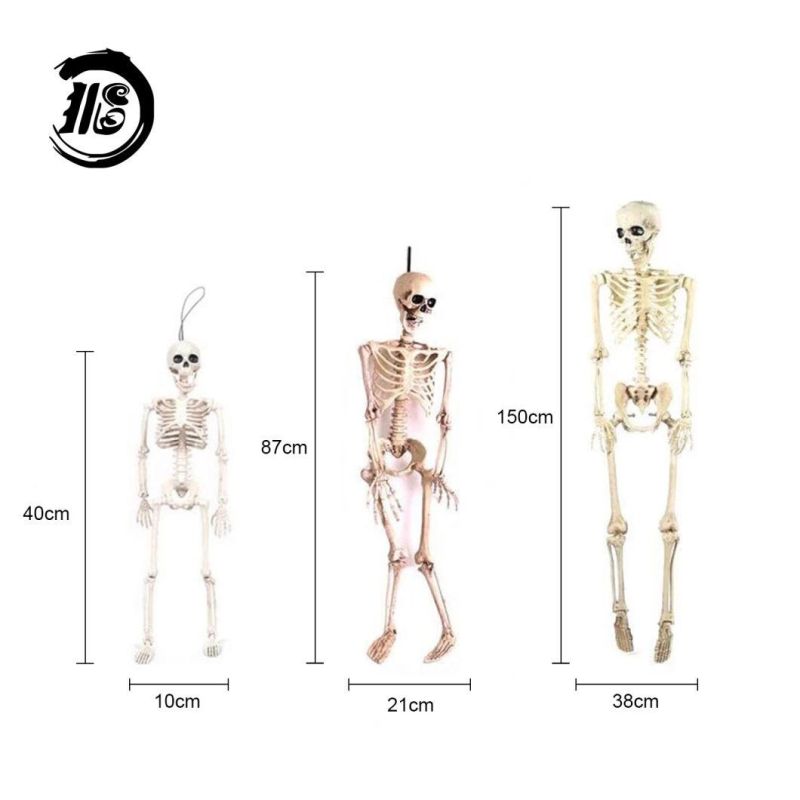 Halloween Party Medical Educational Equipment Advanced PVC Anatomy Human Skeleton Model