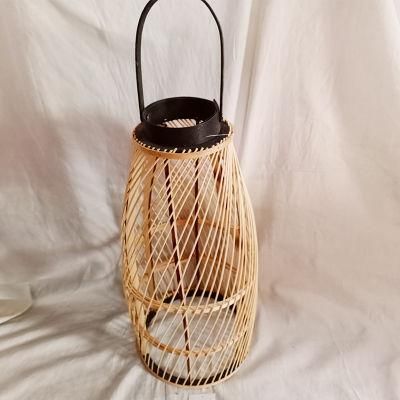 Handmade Cage Lamps and Lanterns Wooden Candle Lantern