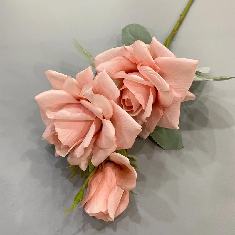 China Artificial Rose Flower Factory Wholesale Kinds of Artificial Flowers