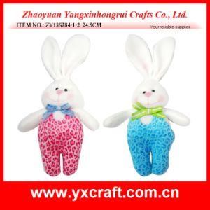 Easter Decoration (ZY13S784-1-2 24.5CM) Baby Bunny Easter Gift Easter Celebration