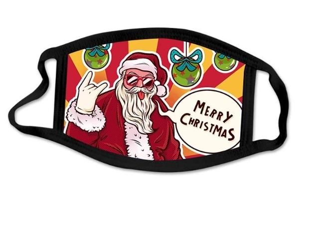 Wholesale Dust Proof Cotton Reusable Washable Christmas Party Masks