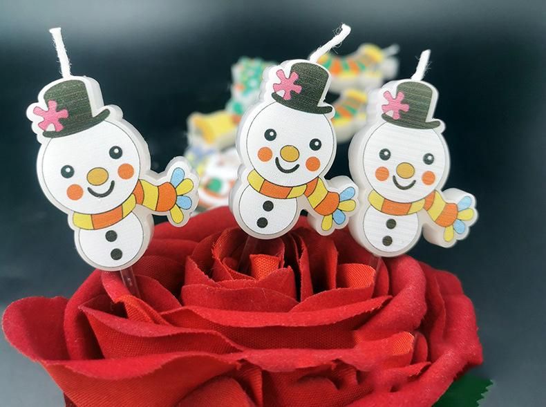 Party Decoration Christmas Shaped Candle Party Supplies