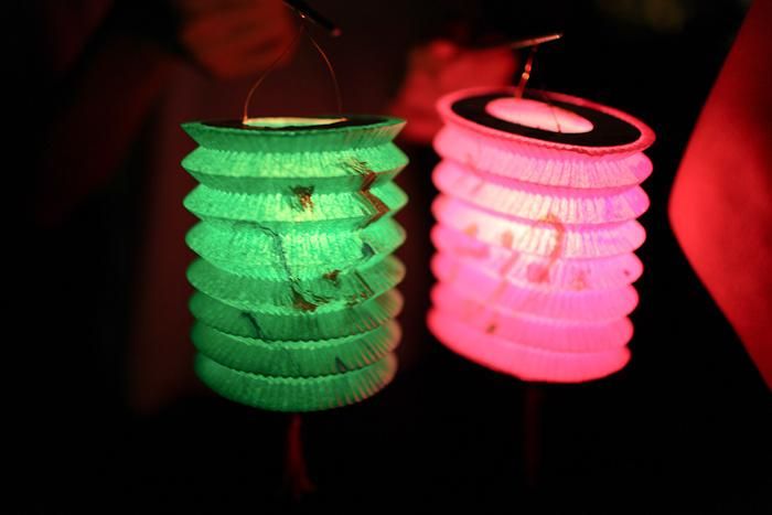 Cylinder Paper Lantern for Candle Use