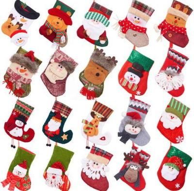 Christmas Decorations Santa Claus Small Socks