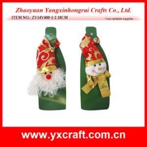 Christmas Decoration Free Sample (ZY14Y400-1-2) Christmas Winebottle Decoration