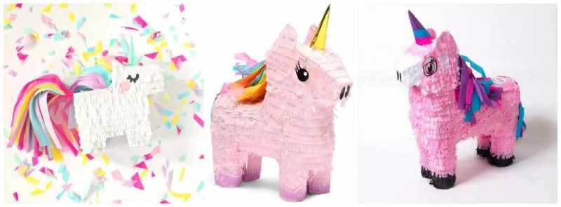 Party Game Decoration Materials Adult Unicorn Pinatas Folding Circle