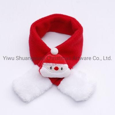 Artificial Christmas Pet Scarf Skirt Cloak for Holiday Wedding Party Decoration Supplies Hook Ornament Craft Gifts