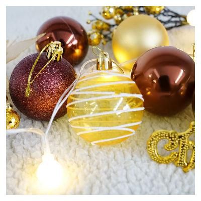 Shatterproof Custom Organizer Outdoor DIY Wholesale Plastic 2022 Xmas Christmas Bauble Ball for Tree