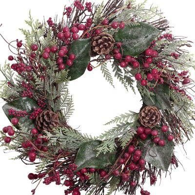 New Style Promotional PVC Artificial Christmas Wreath/Garland for Christmas