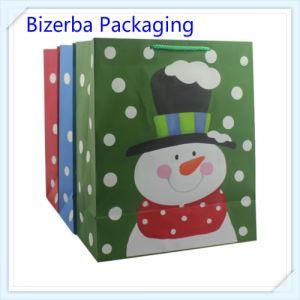 Custom Promotion Christmas Paper Shopping Bag