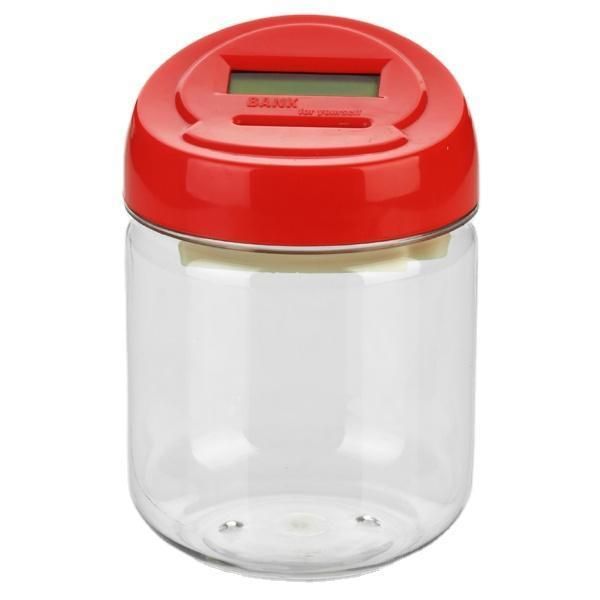Transparent Money Jar for Kids Gift with CE RoHS