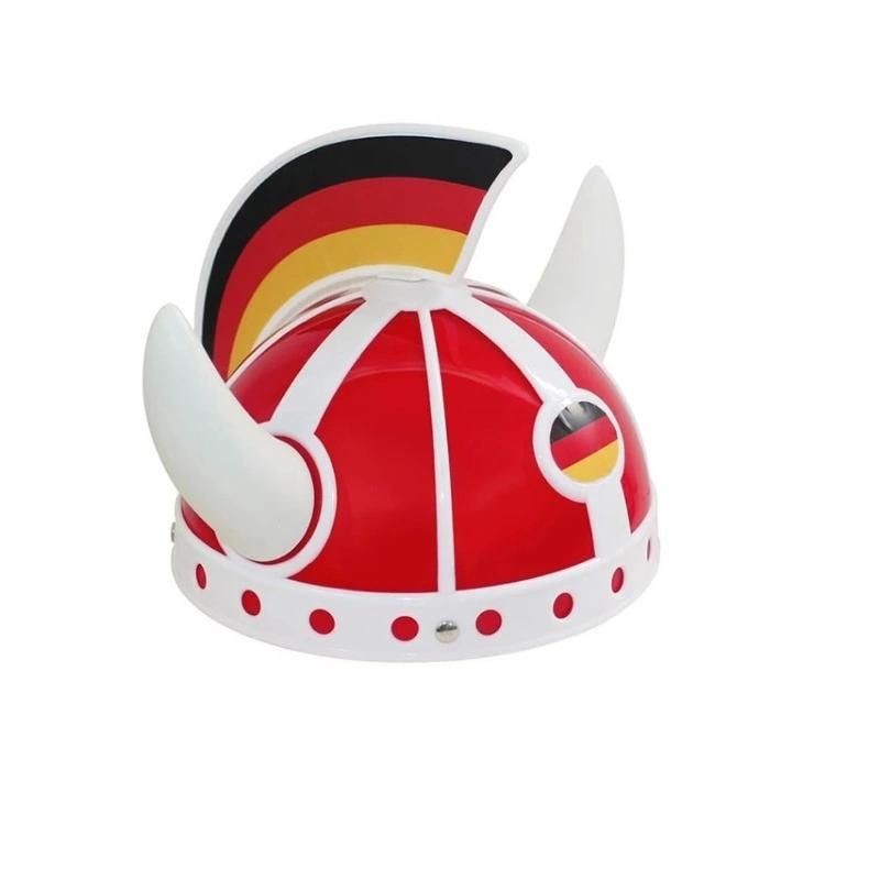 Plastic Soccer Football Fan Hat Helmet Party Hat for Children